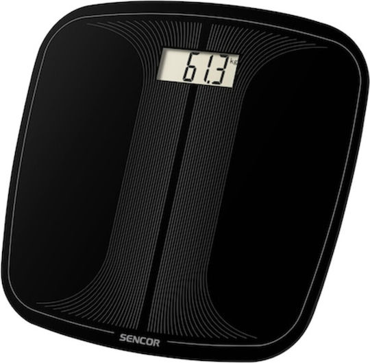 Sencor Digital Bathroom Scale 150kg Black SBS 2406BK