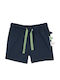 Kinder Shorts Bermudas Stoff Blau