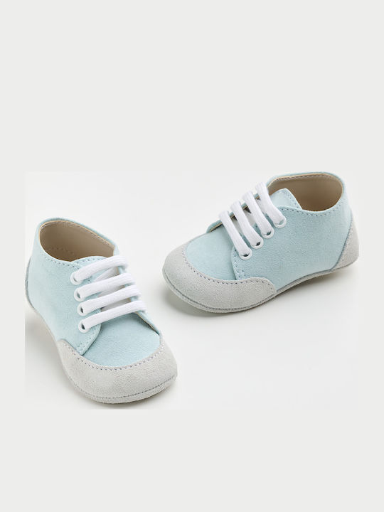 Ever Kid Christening Leather Sneakers Soft Sole...