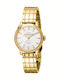Roberto Cavalli Womens Watch Battery with Gold Metal Bracelet