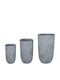 Pakketo Ceramic Gray Plant Pot 3pcs