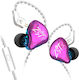 KZ In Ear Headphones Zst X Purple