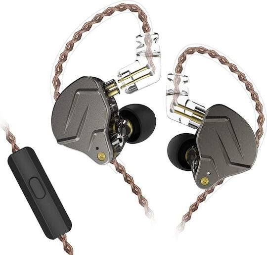 KZ Căști In Ear Zsn Pro Cu Microfon Gri