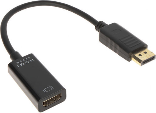 Jager DP-HDMI-4K Конвертор DisplayPort Мъжки Към HDMI Женски