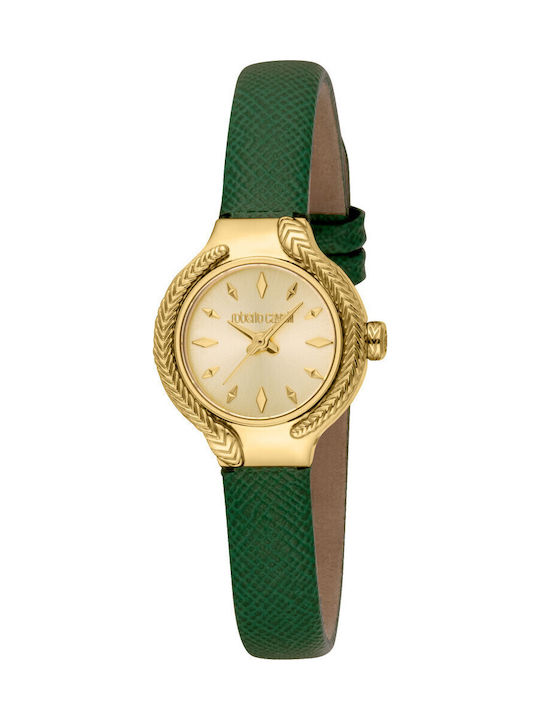 Roberto Cavalli Womens Watch Battery in Green Colour