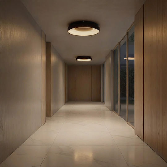 kelvo Salem Deckenleuchte 45 cm Weiß mit Integrierter LED
