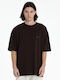 T-shirt Καφέ