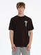 T-shirt COFFEE BROWN