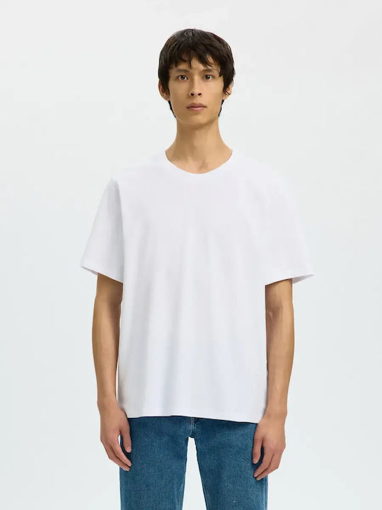 Selected T-shirt Λευκό