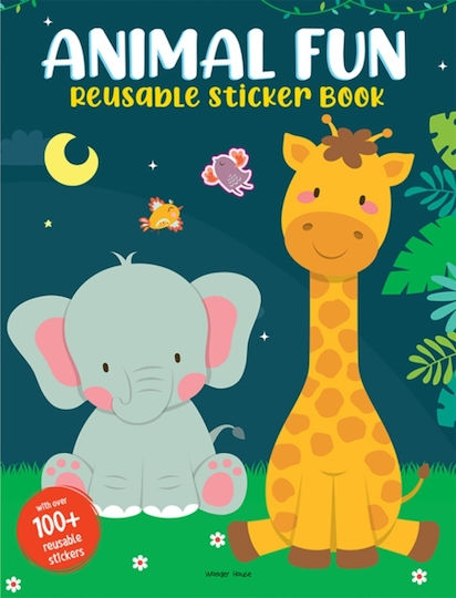 Animal Fun Reusable Sticker Book?for Children - Prakash Books India Private Limited - Paperback / Softback Animal Fun Reusable Sticker Book?for Children - Prakash Books India Private Limited - Paperback / Softback