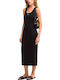 Summer Midi Dress Black