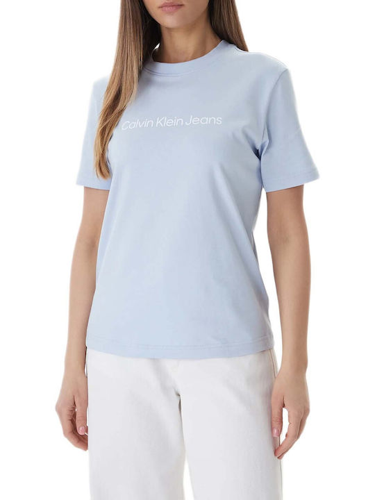 Calvin Klein Γυναικείο T-shirt Σιέλ
