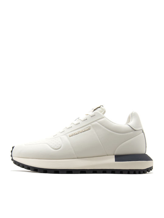 Emporio Armani Herren Sneakers Beige