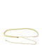 Damen Gürtel Kette Gold