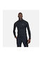 Men's Fleece Jacket with Hood Black