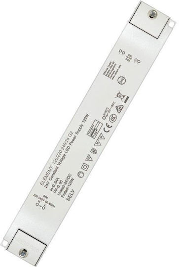 Zambelis Lights LED Power Supply Magnetic Track Power 180W with Output Voltage 24V