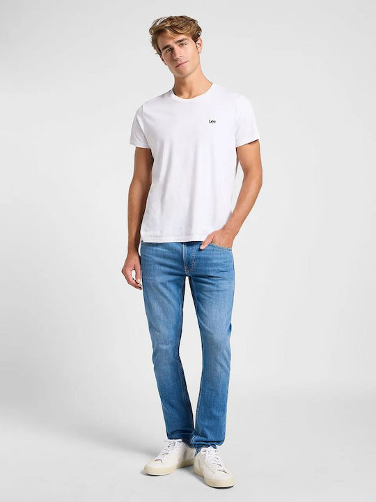 Worn Ανδρικό Παντελόνι Τζιν Ελαστικό με Slim Tapered Εφαρμογή Working Man Worn