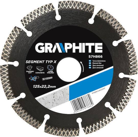 Graphite Δίσκος Κοπής Δομικών Υλικών 230mm