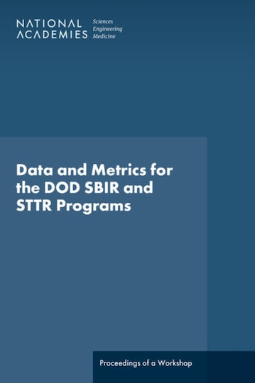 Data And Metrics For The Dod Sbir And Sttr Programs - National Academies Press - Paperback / Softback
