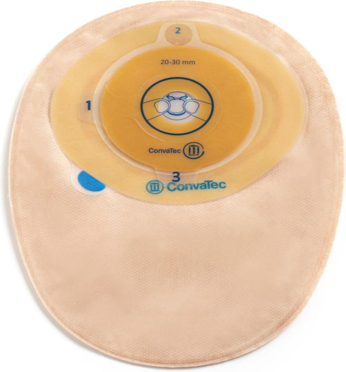 Convatec Esteem+ Moldable Geschlossener Kolostomie-Beutel Schneidbar Geschlossener Typ Selbstklebend 30 Stück 40-50mm