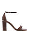 Leather Sandals Tabac