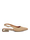 Damen Ballerinas Slingback Mit Riemen in Beige Farbe 100045709-010