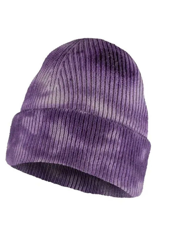 Hat Beanie Unisex Knitted Beanie in Purple Colour