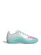 adidas F50 Messi Club Футболни Обувки с Гумена Подметка TF Бели