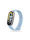 Homies Iconband Светлосин Силиконов Кайш Xiaomi Smart Band 8 9 10