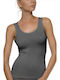 Sleeveless Gray Women's Tank Top