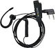 Μικροφωνο Ακουστικο Retevis Eek023 G Shape In-ear Earbud Kenwood 2 Pin Plug