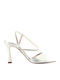 Damen Sandalen Silber