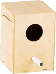 Wooden Bird Nest Nido N03 17.5 X 17.5 X 28.5 Cm Fop