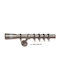 Import Hellas Metallic Curtain Pole No1 Double by Rail Φ25mm 200cm Nickel Matt