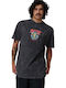 T-shirt Black Acid Wash