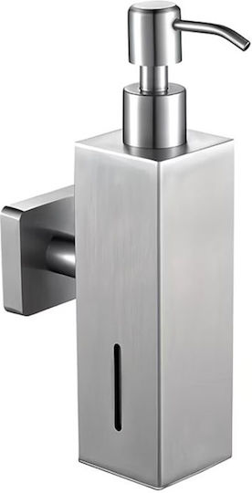 Επιτοίχια Συσκευή Dispenser Υγρού Σαπουνιού Απολυμαντικού 905465 Νίκελ Ματ