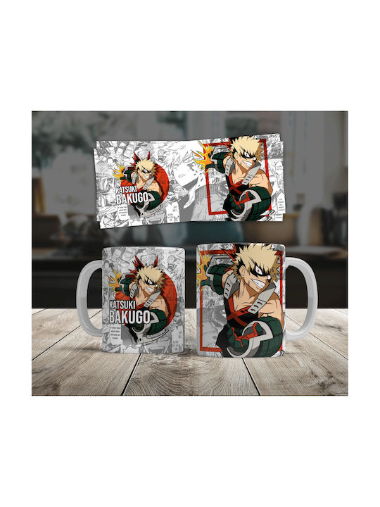 Λευκή Κούπα Anime My Hero Academia