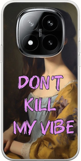 Vintage Lady Dont Kill My Vibe Xiaomi Redmi Note 15 Pro+ 5g Flexible Tpu Διάφανη Σιλικόνη