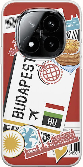 Ticket To Budapest Xiaomi Redmi Note 15 Pro+ 5g Flexible TPU Transparent Silicone