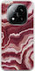 Agate Stone Red Xiaomi Redmi Note 15 Pro+ 5g Flexible TPU Transparent Silicone