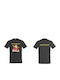 T-shirt Unisex " Rage Against Machine Evil Empire Fear Is Your Only God " Dark Grey