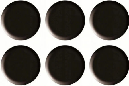 Clipsuri Magnetice Profesionale Negre Din Metal Periat 20mm Pachet 6