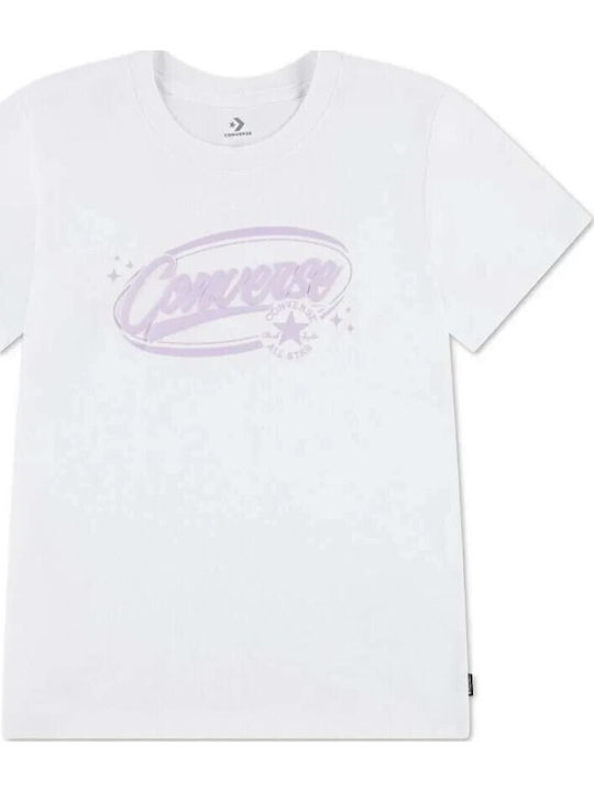 Converse T-shirt Λευκό