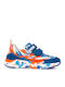 Kids Sneakers Anatomic with Hoop & Loop Closure Blue