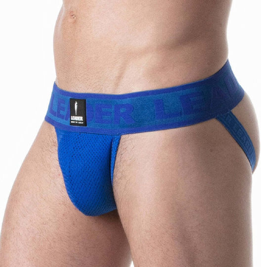 Leader Мъжко Есoрухо Jockstrap Син