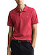 Tricou Polo Pique Roșu Șters