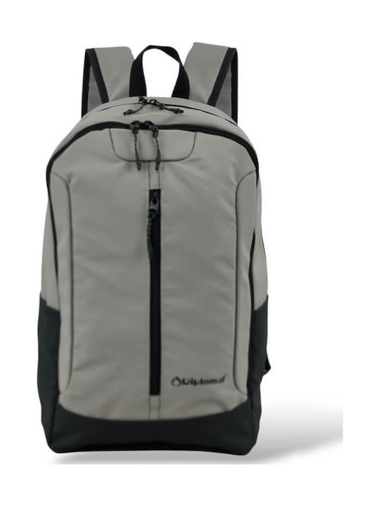 Diplomat Backpack Waterproof 23lt Gray