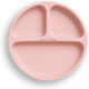 Bocioland Children's Silicone Food Plate Pink