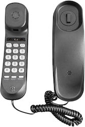 Avizar Landline Phone Mute Redial Function P T Compatible Compact Black