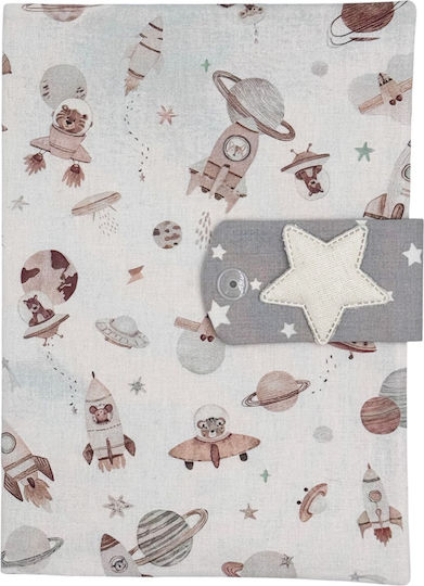 Little Space Ръчно Изработена Корица На Книгата За Здравето На Бебе За Момче